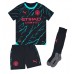Baby Fußballbekleidung Manchester City Erling Haaland #9 3rd Trikot 2023-24 Kurzarm (+ kurze hosen)